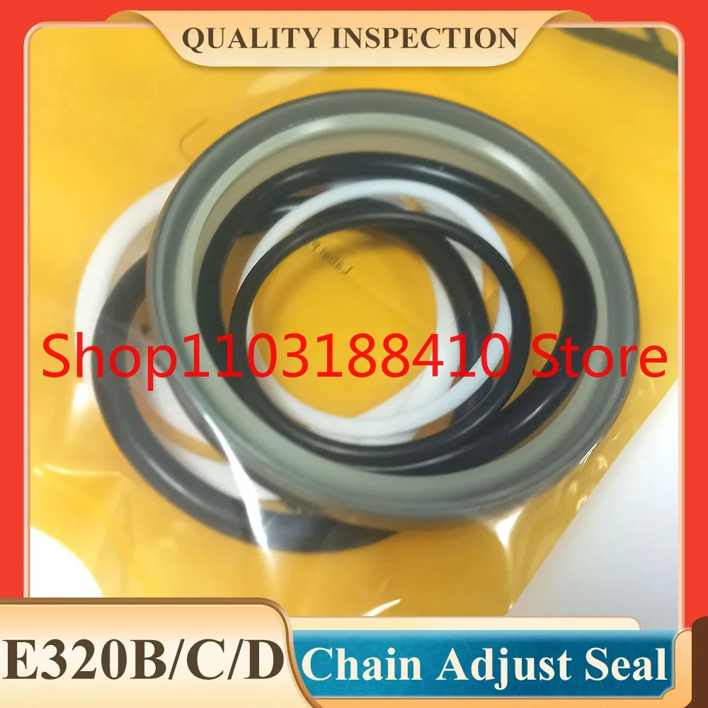 

E320D E320B E320C Chain Adjust Seal Kits Excavator Track Adjuster Cylinder Seal Kit