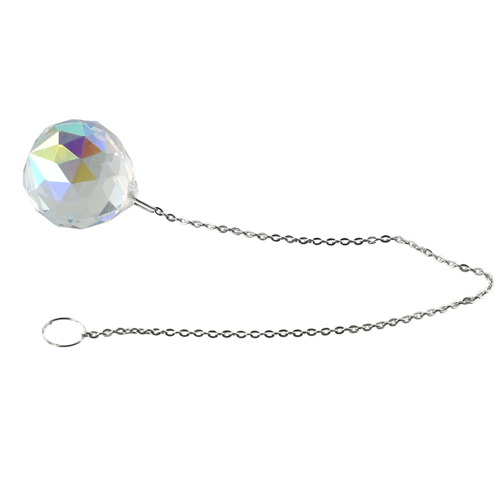 

4Pcs for Crystal Ceiling Fan Pull Chain Extensions Enhance Your Home\\'s Decor with For Rainbow Maker Functionality