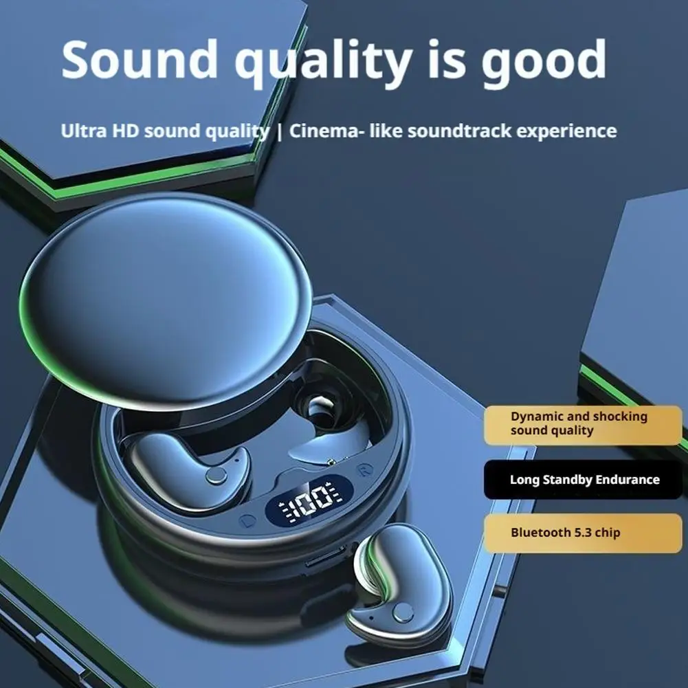 

In-Ear Bluetooth Headphones Wireless Earbuds W/Active Noise Cancelling Comfort And Secure In Ear Fit Built-in Voice Assistant