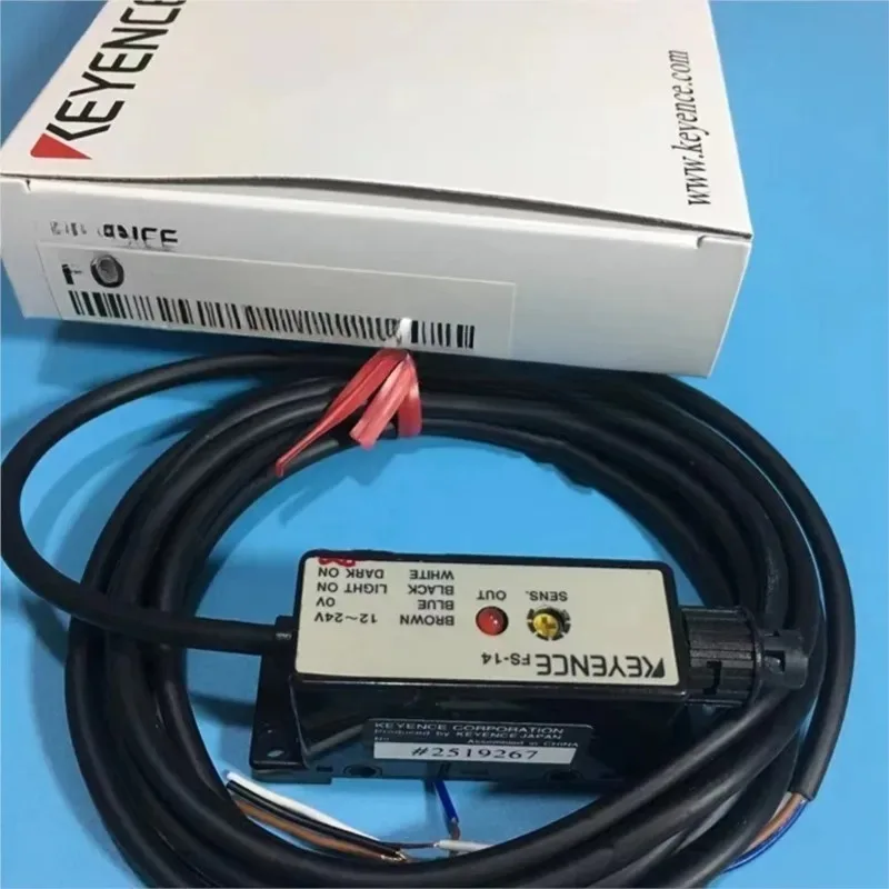 

Новый оригинальный оптоволоконный усилитель-датчик Keyence FS-10 FS-14 FS-15 FS-17