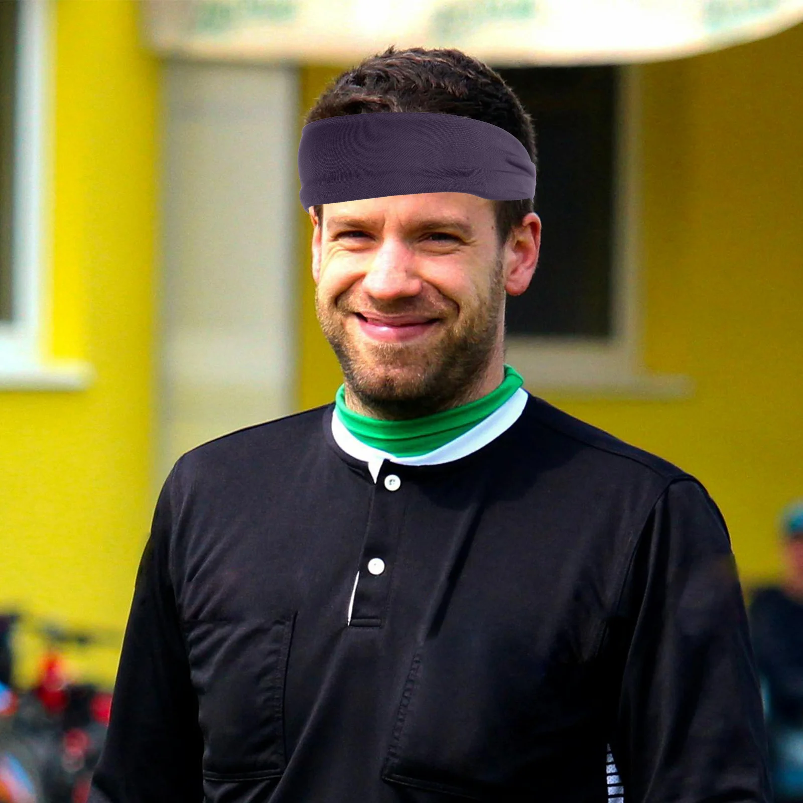 

6Pcs Mens Running Headband Sweat Wicking Cooling Yoga Fitness Cycling Workout Sports Accessory Headet Scarf Workout Headband