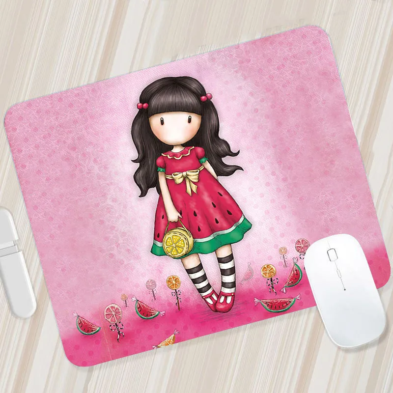 Pc Anime Santoro Gorjuss Mouse Mat Gamer Keyboard Desk Pads Gaming Accessories Carpet Cheapest Stuff Mause Pad Mousepad Cabinet