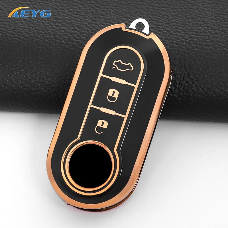 Car Key Case Cover For FIAT 500 Ducato Punto Panda Lancia Musa For Citroen Jumper Peugeot Boxer Accessories view 6