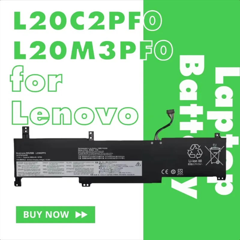 

Laptop Battery for Lenovo Yangtian V15 V14 G2 G3 G4 L20C2PF0 L20M3PF0
