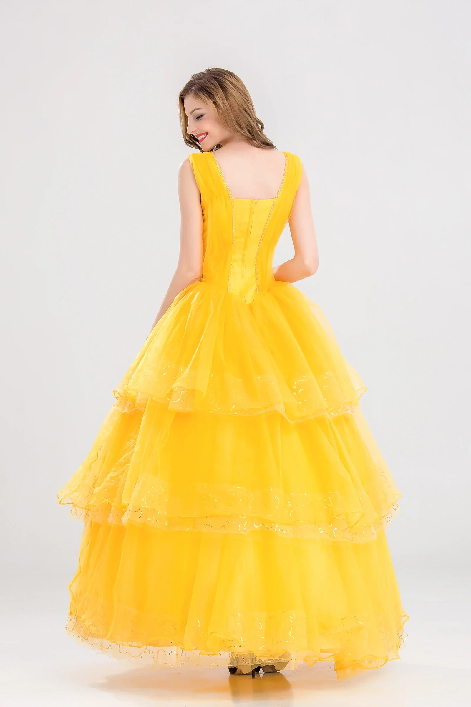 Halloween Costume Adult  Princess Beauty Costume for Women Princess Belle Dress up Ball Gown  Christmas Dresses for Women