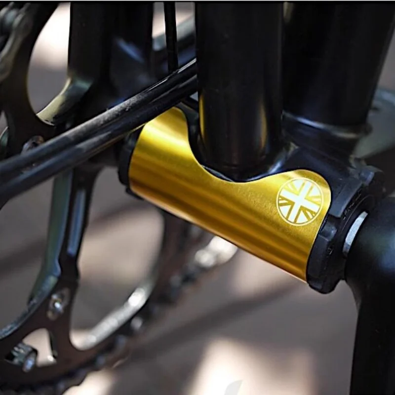 UnionJack Aluminum Protective Sticker for Brompton  Frame / Front Rear Fork /Bottom Bracket  Stickers with 3M Adhesive 