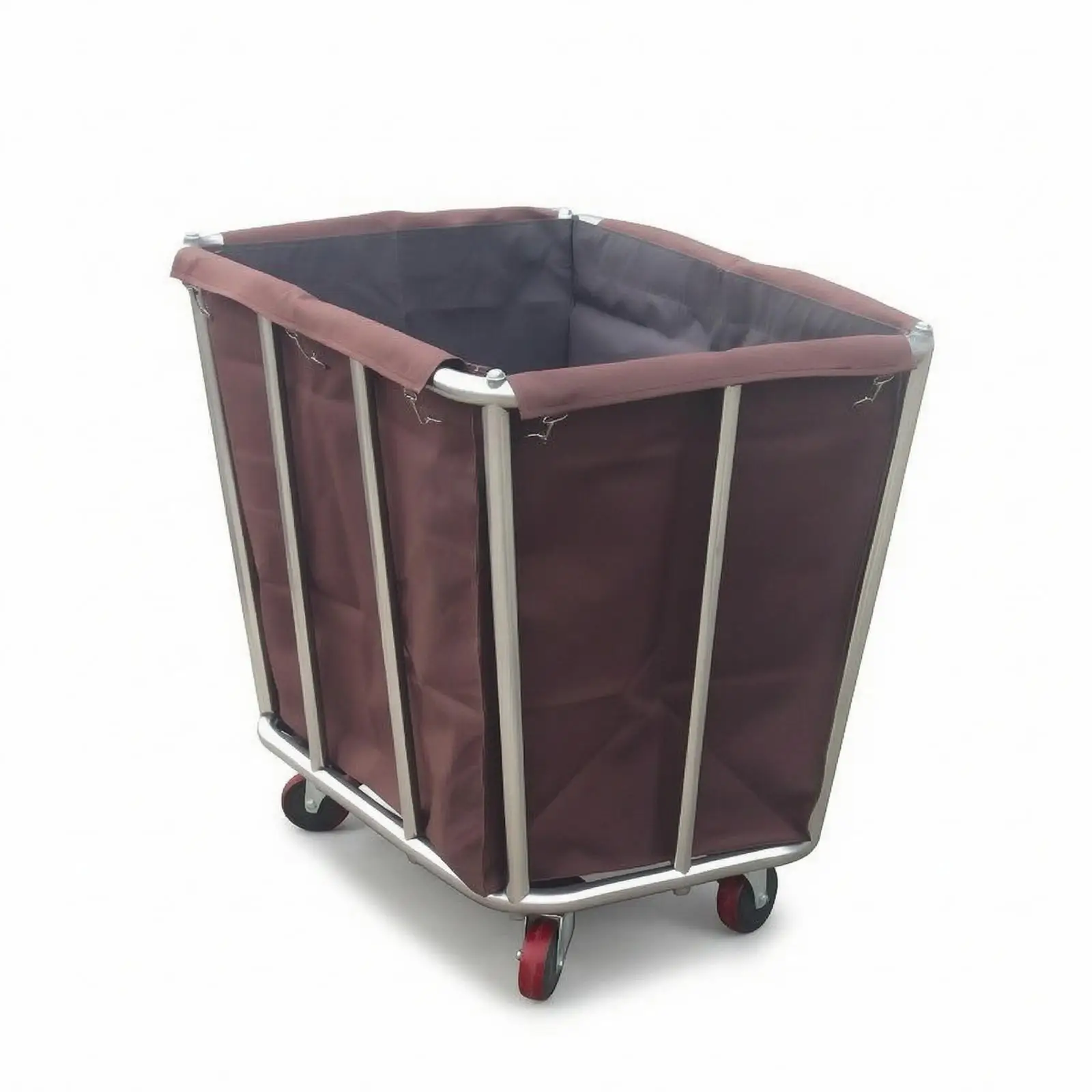 linen-cart-with-wheels-heavy-duty-stainless-steel-large-capacity-for-laundromats