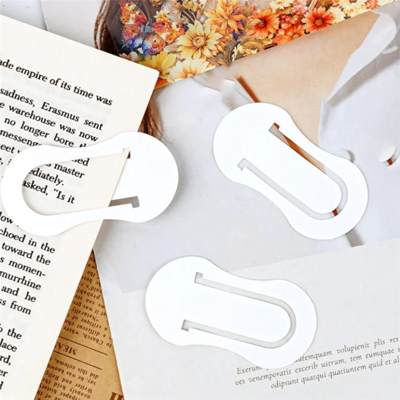 

30Pcs Double Sided Clear Plastic PET Sublimation Blank Heat Transfer Bookmark For School/Grad Birthday Use
