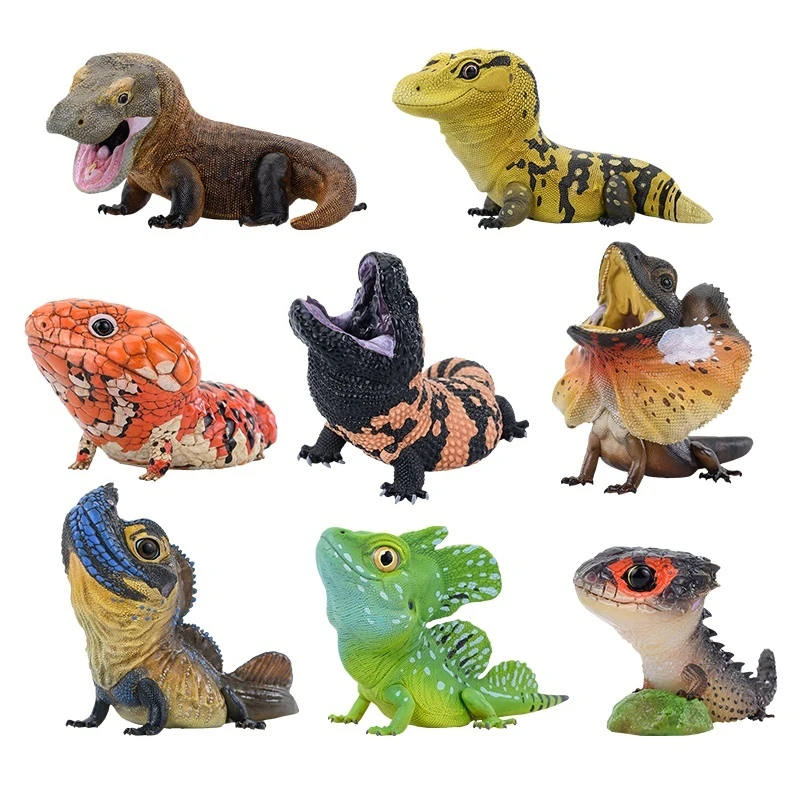 

Animal Nebula Heart Wide Body Fat Series 24 Lizard 2.0 Action Figure Animal Companion Children'S Birthday Gift Toy Figures