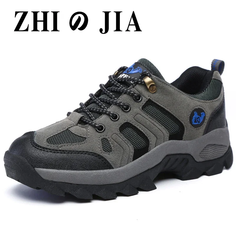 Autumn winter couple shoes hiking shoe outdoor sports off-road shoes thick-soled wear-resistant non-slip men shoes women\'s shoe