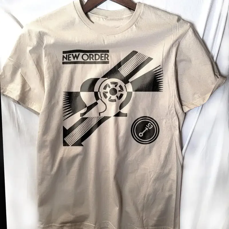 New Order band t shirt uk post punk synth joy division