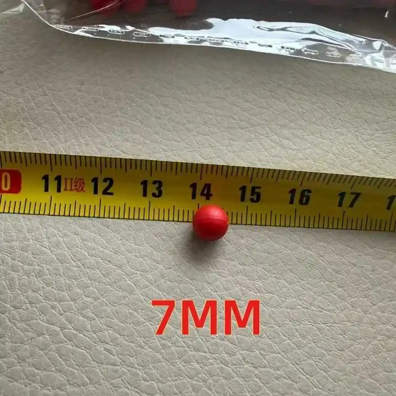 2026 500 Stück/Beutel 7MM Rote Weiche Gel-Kugeln Nachfüllpackung Sichere Flexible Kugeln für Outdoor-Spielzeug – Detail 2
