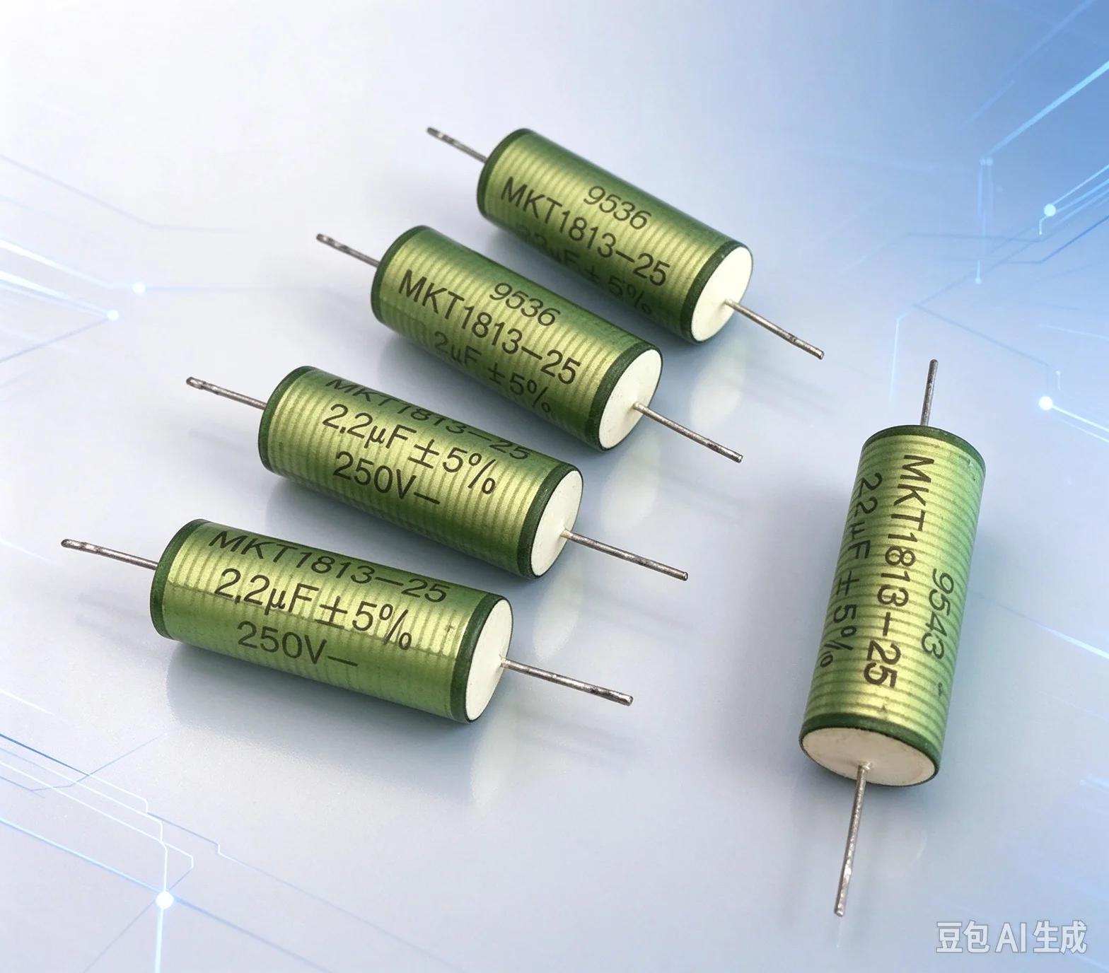 Premium for ERO MKT1812 2.2UF 250V Axial Film Capacitor  50pcs