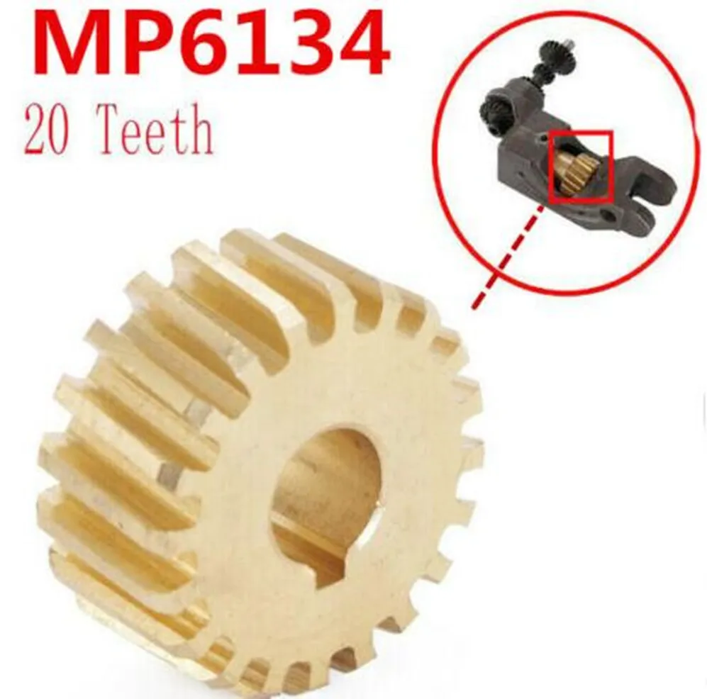 CNC Turret Milling Machine Parts Feed Drive Worm Gear MP6134 For Bridgeport Mill PART