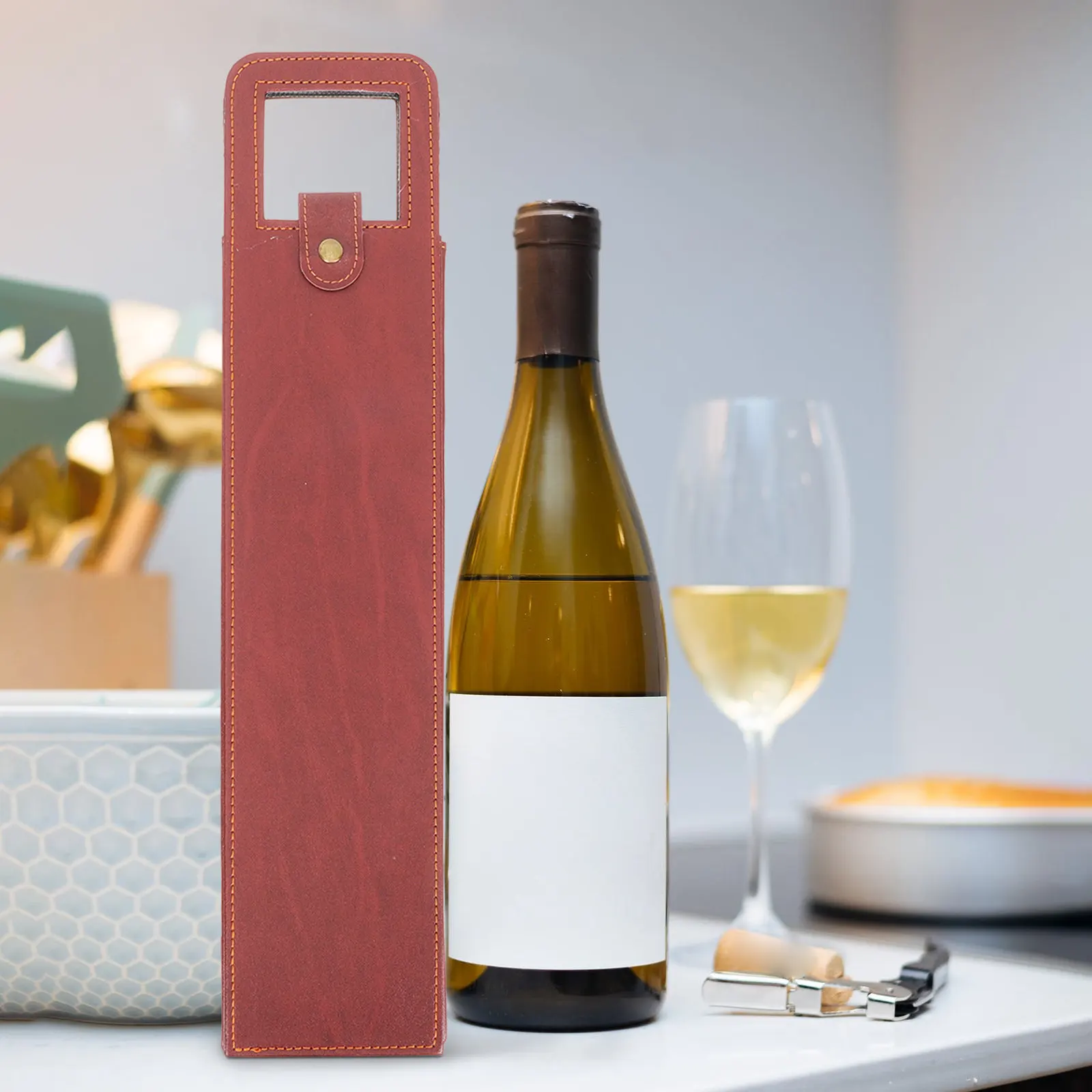 

Прочная премиальная сумка для вина, стильный держатель для бутылок красного вина, подарочная упаковка для вечеринок, свадеб, корпоративных подарков