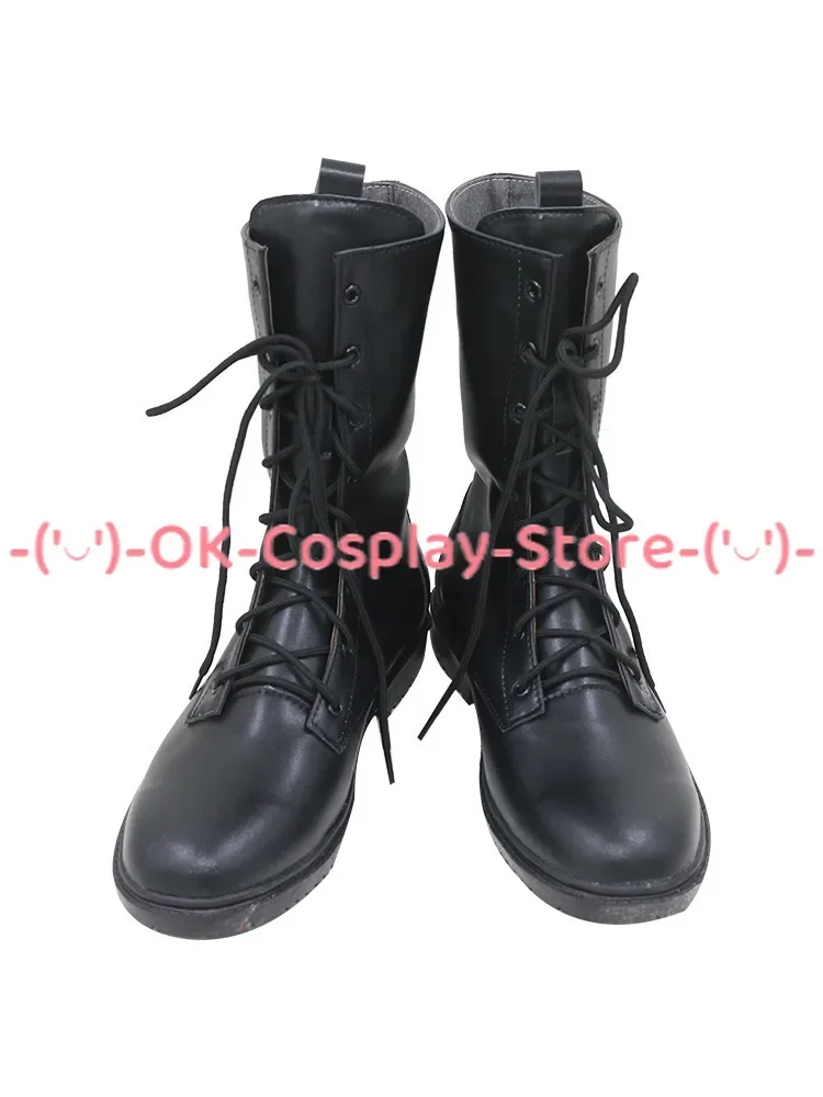 Reina Cosplay Shoes gioco puntelli Cosplay scarpe in pelle PU stivali di carnevale di Halloween su misura