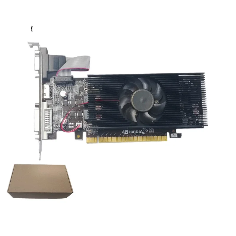 

Новая видеокарта GTX650 2 ГБ DDR5 для настольного компьютера, небольшое шасси, видеокарта половинной высоты