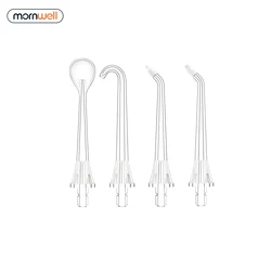 Mornwell D52 USB şarj edilebilir diş duşu Oral Irrigator taşınabilir diş su jeti 300ML su deposu su geçirmez diş temizleyici