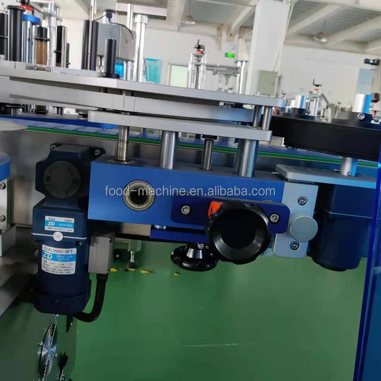 الصناعية التلقائي شقة منظف الغسيل زيوت التشحيم زجاجة عطر علب آلة وضع العلامات على الوجهين #4