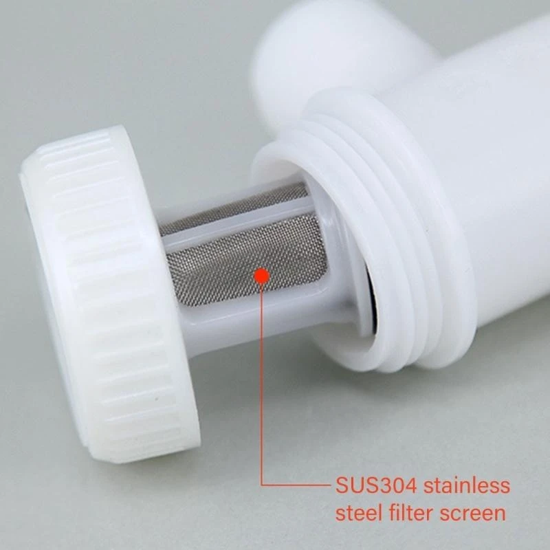 Badezimmertoiletteneinlassventile Wasserfilter Leckfester Wasserfilter einfach zu installieren