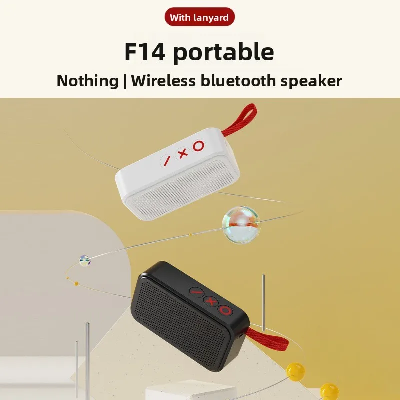New Bluetooth Speaker: Portable BT Speaker with Call Function, TWS, Colorful Graphics, Subwoofer & Wheat Straw Eco-Friendly