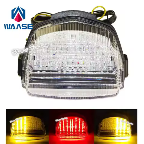 waase E-Marked Rear Tail Turn Signals Integrated Led Light For HONDA CBR1000RR Fireblade SC59 2008 2009 2010 2011 2012-2016