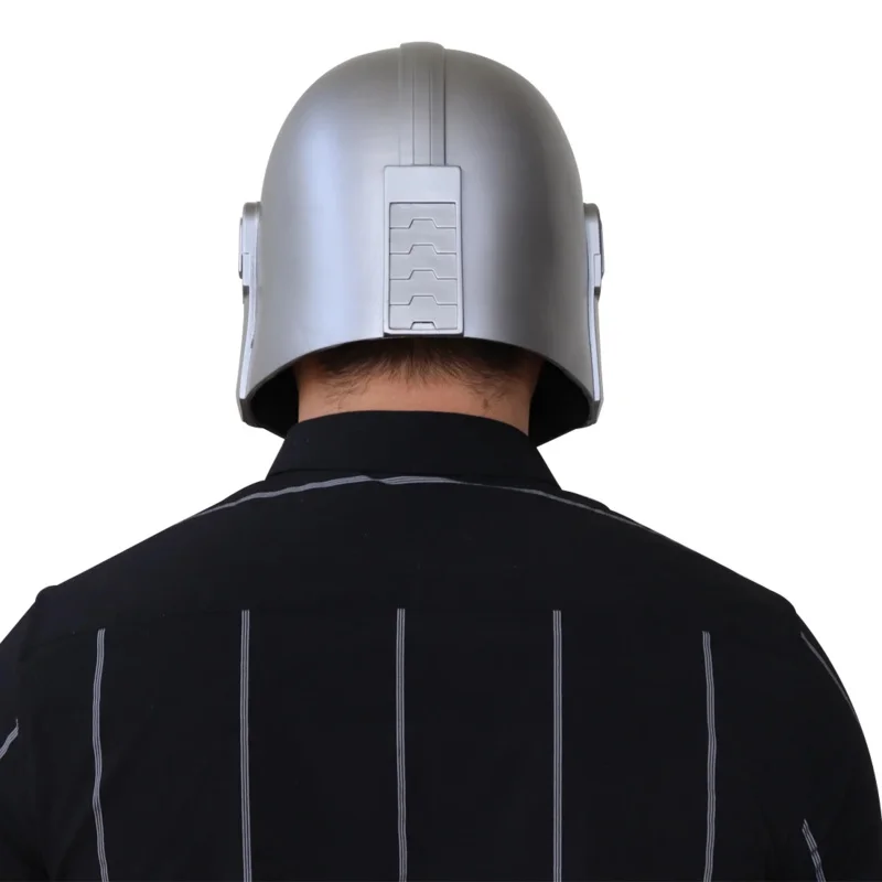 Topeng PVC keras helm Alien Cosplay properti pesta karnaval Halloween bintang