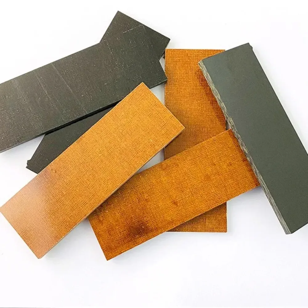 1 Piece Linen Micarta Knife Handle Material – Laminated Space-Grade Composite, DIY Blanks for Custom Knife Making