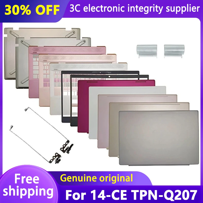 

Новый ноутбук для 14-CE TPN-Q207, задняя крышка ЖК-дисплея/передняя панель/подставка для рук/нижний корпус/петли, верхняя крышка L19174-001 L19181-001 L19190-031