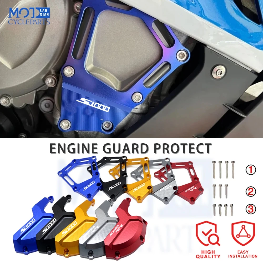 

S1000R For BMW S1000RR HP4 K42 K46 S1000XR 2009 2010 2011 2012 2013-2018 Engine Saver Stator Case Guard Cover Slider Protector