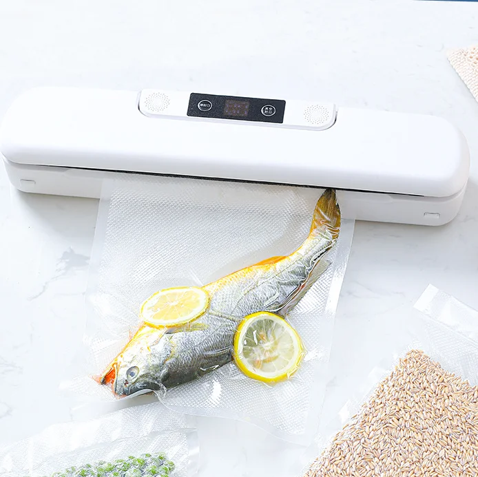 

New Food Exhaust sealed Packaging Machine Digital Display Vacuum Sealing Machine Portable Antiseptic Moisture-proof