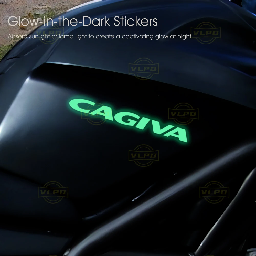 Motorcycle Glow Stickers Decal for Cagiva Myth 125 Raptor 650 Navigator 1000 Mito 125 Canyon 500 600 Planet Parts Accessories