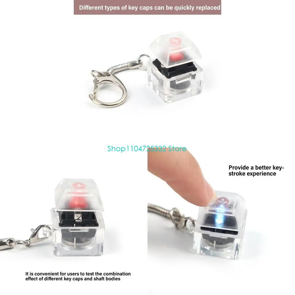 

P5EA 10PEECE CEEPCAP TESTER SET для механических клавиатур, простые в использовании переключатели тестирование