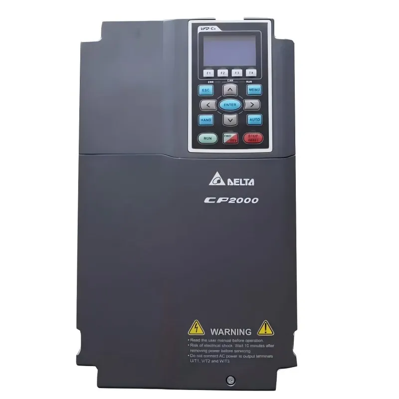 Delta VFD037CP43B-21 CP2000 Series Inverter 3.7KW 5HP 3 Phase 380V Variable Frequency Drive VFD For Fan Pump Motor Speed Control