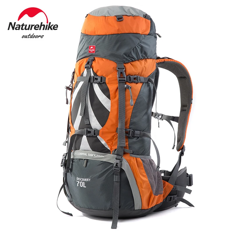 

Naturehike 70L Big Capacity Outdoor Climbing Backpack Bag Camping Hiking Backpacks Professional Outdoor Backpack