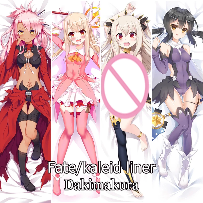 

Fate/kaleid liner Dakimakura Hugging Body Anime Pillow Cover Illyasviel von Einzbern Chloe von Einzbern Pillow Cover Otaku Gifts