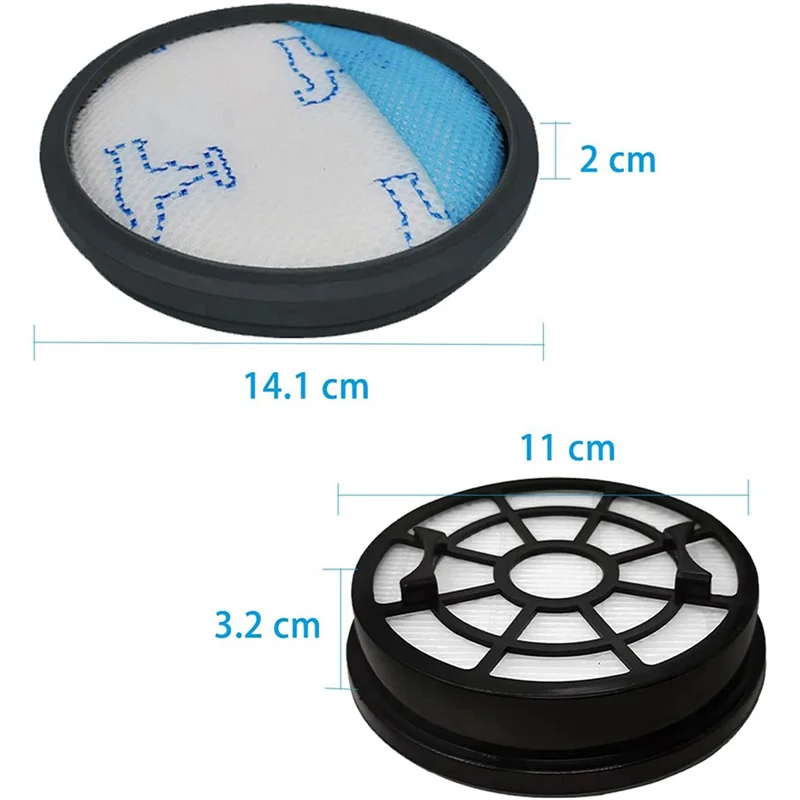 B47B-8 قطعة مرشحات HEPA لروينتا RO2910EA RO2913EA RO2915EA RO2932EA RO2933EA RO2957EA RO2981EA أجزاء المكنسة الكهربائية