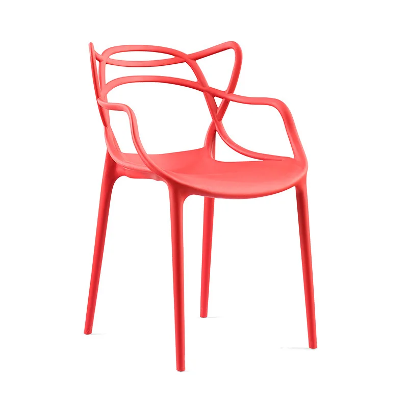 

Household outdoor backrest leisure tables and chairs, simple and creative adult seats