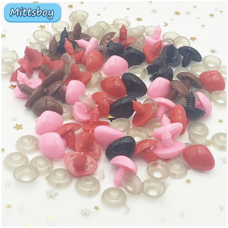 50Pcs 6-26MM DIY Eyeball Doll Accessories Colorful Plastic Craft Safety Eye for Teddy Bear Plush Toy Handmade Educational Toys