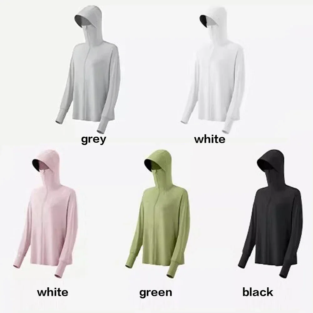 2024 Summer Hooded Jacket Men Women Sun Protection Clothing Outdoor Sports Fishing Hunting Clothes Quick Dry Skin Windbreaker