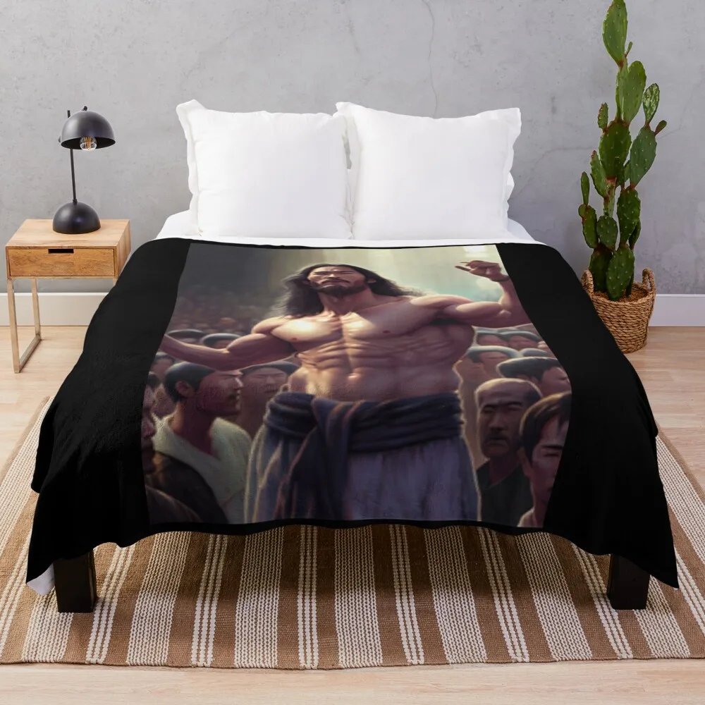 markiplier jesus markiplier Throw Blanket Giant Sofa Luxury St blankets ands Blankets