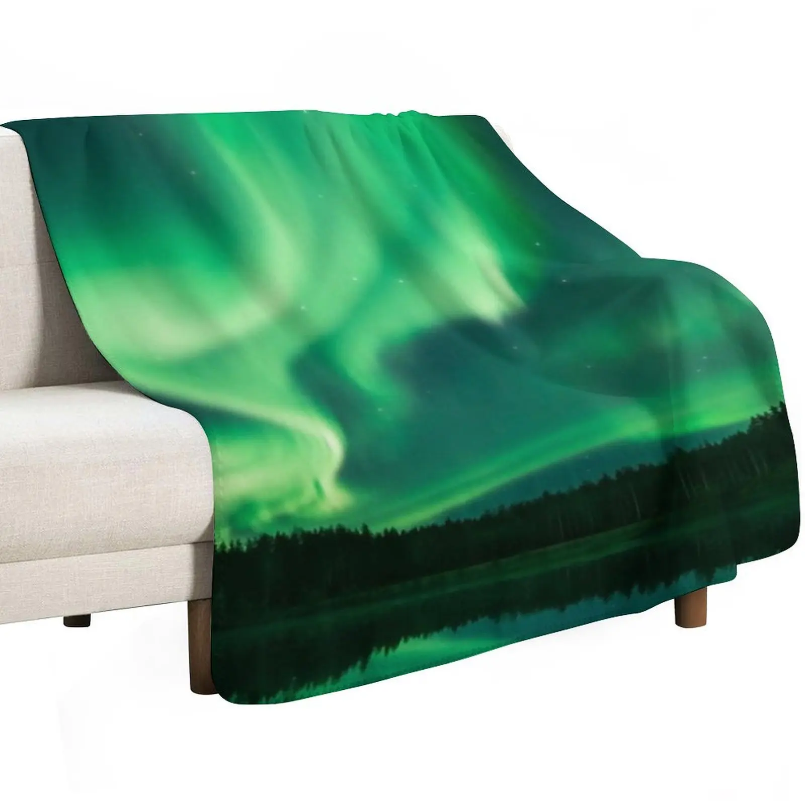 Northern lights Throw Blanket Soft Plush Plaid christmas decoration decorative Summer Soft Big Extra Large Throw Blankets