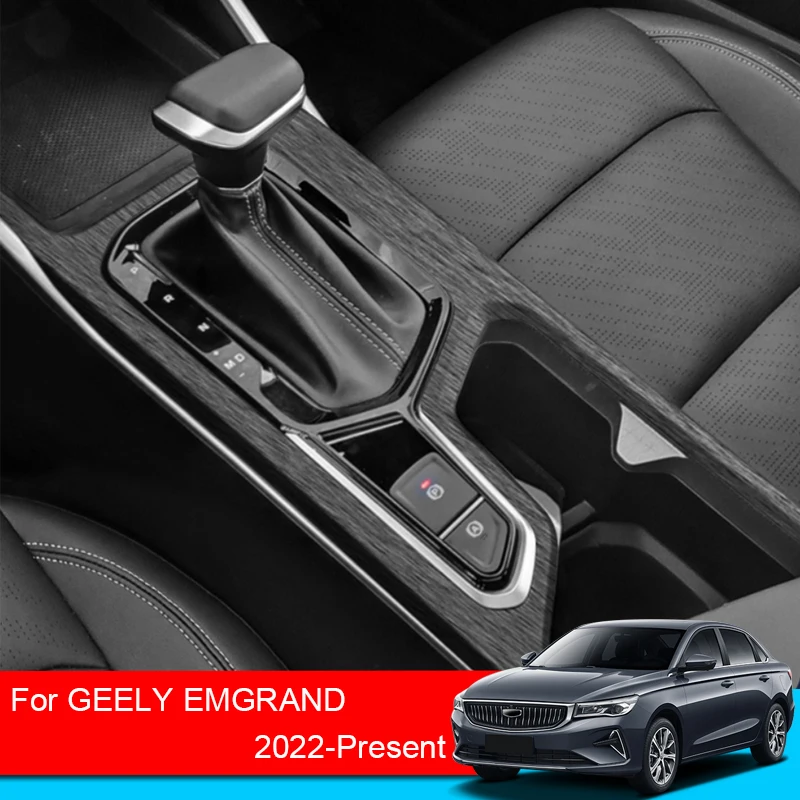 For Geely Emgrand 2022-2025 Car Interior Sticker Lifting Window Panel Gear Steering Wheel Inner Door Protective Film Accessory