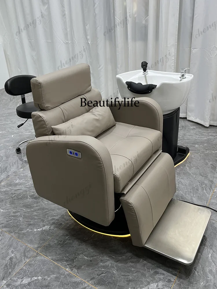 Y136 HT  Hair Salon Special Hair Salon Chair Multifunctional Rotary Electric Flushing Bed
