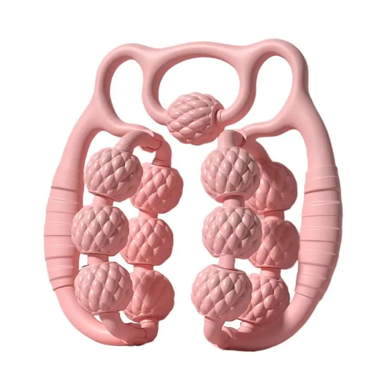

Ролик для ног, массажер для ног с кольцом для бедер, многофункциональный ролик для рук, ролик для мышц, противоскользящий массажный инструмент для тела, для ног, рук