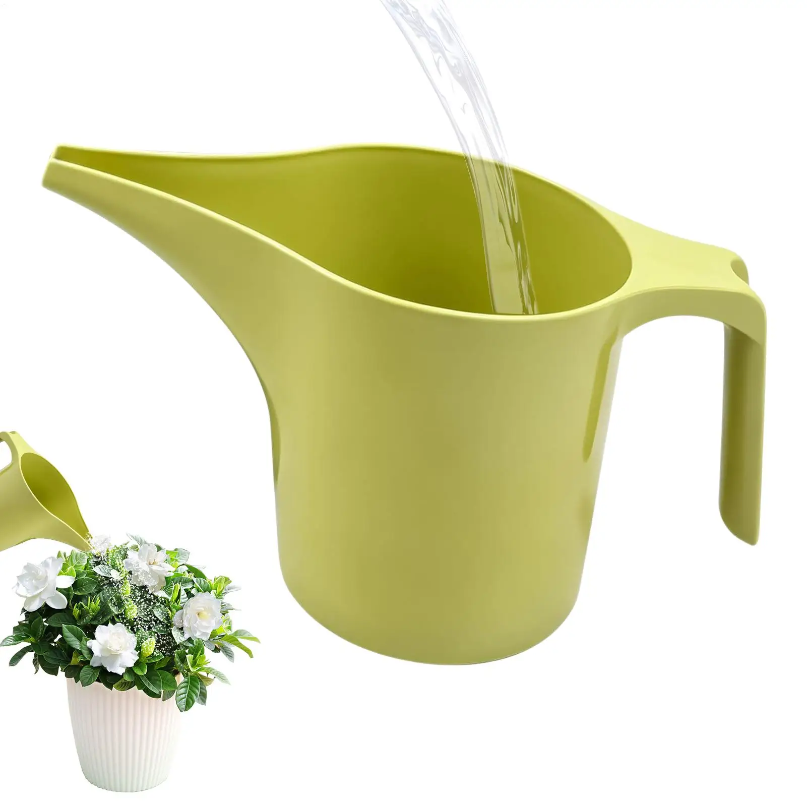 1L Gardening Watering Can Watering Can Long Mouth Flower Sprayer Plants Watering Pot Shower Water Cans Garden Sprinkler