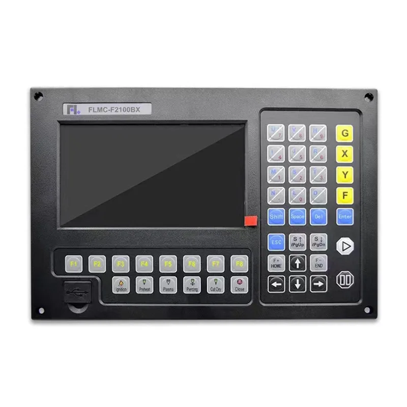 F2100BX flame/plasma round tube cutting controller, CNC phase inertia round tube cutting control system feeding nesting software