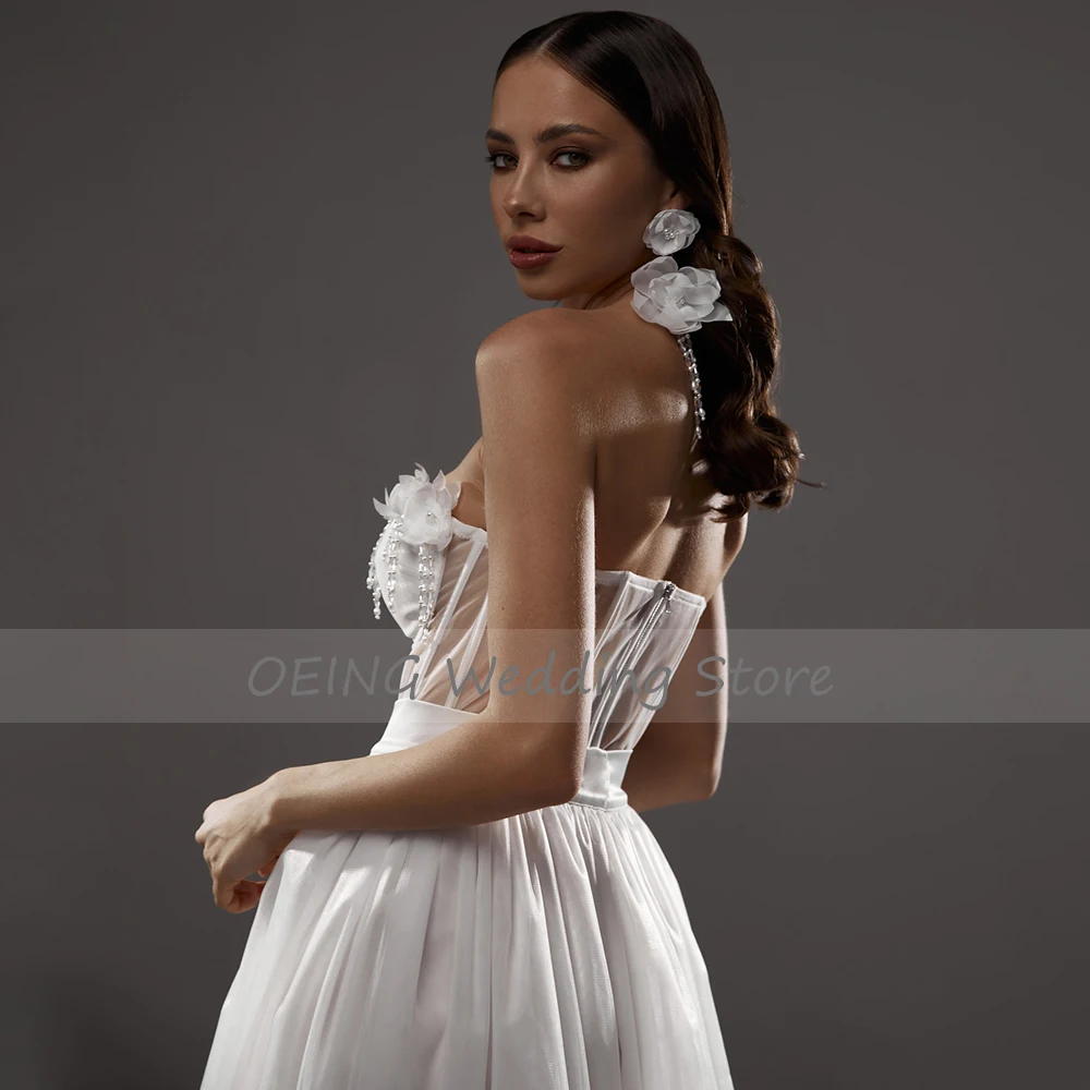 Vestido de Novia corto con espalda descubierta para mujer, traje Midi sin mangas con escote Corazón, Sexy, 2022