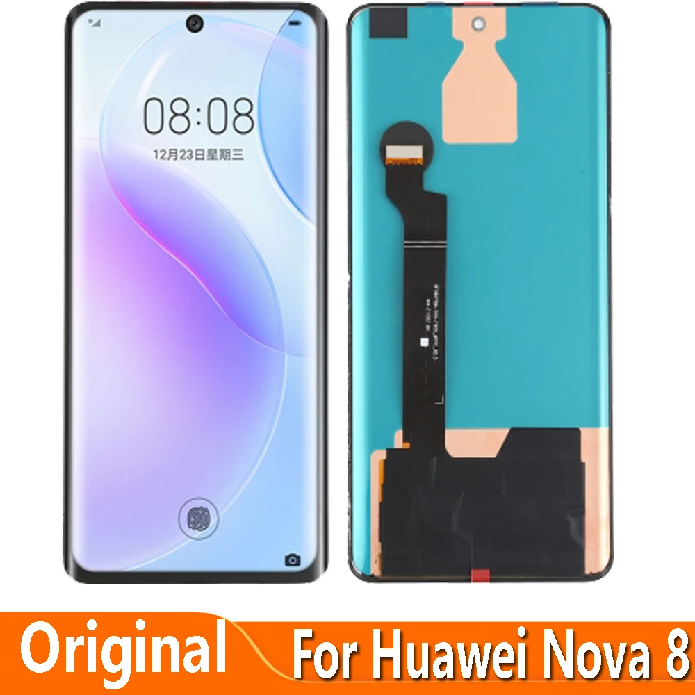 

Для Huawei Nova 8 5G LCD дисплей сенсорный экран дигитайзер в сборе