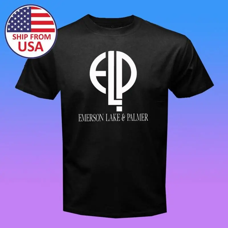 EMERSON LAKE PALMER Black Cotton All size S 5XL unisex SHIRT HRB498